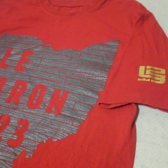 LeBron James Nike King Ohio 23 Shirt Medium Cavs - Picture 2 of 10